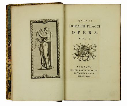  Horatius Flaccus Quintus : Opera. Vol I (-II). Letteratura classica, Figurato, Letteratura, Collezionismo e Bibiografia  John Pine  - Auction Books, Prints and Drawings - Libreria Antiquaria Gonnelli - Casa d'Aste - Gonnelli Casa d'Aste