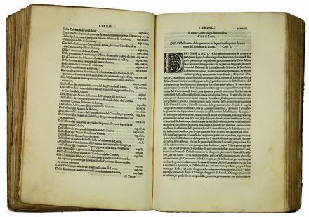 Gli statuti della città di Lucca nuovamente corretti. Et con molta diligentia stampati. Storia locale, Storia, Diritto e Politica  - Auction Books, Prints and Drawings - Libreria Antiquaria Gonnelli - Casa d'Aste - Gonnelli Casa d'Aste