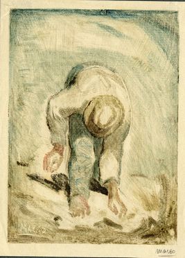  Maceo Casadei  (Forlì, 1899 - 1992) : Contadino.  - Asta Libri, Grafica - Libreria Antiquaria Gonnelli - Casa d'Aste - Gonnelli Casa d'Aste