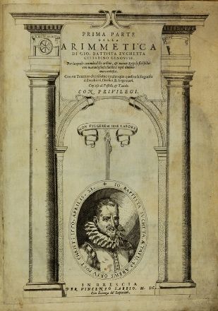  Zucchetta Giovanni Battista : Prima parte della Arimmetica (-tutto il pubblicato).  - Asta Libri, Grafica - Libreria Antiquaria Gonnelli - Casa d'Aste - Gonnelli Casa d'Aste