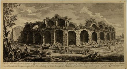  Giovanni Volpato  (Bassano del Grappa, 1735 - Roma, 1803) : Avanzi dell'antichissimo e magnifico Anfiteatro vicino alla città di Pozzuolo. Da Gaetano Magri (notizie 1768-1784).  Johann Heinrich Roos  (1631 - 1685), Gaetano Magri  ( - 1784), Georg Heinrich Schifflin  (Augsburg, 1666 - 1745)  - Asta Libri, Grafica - Libreria Antiquaria Gonnelli - Casa d'Aste - Gonnelli Casa d'Aste