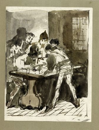  Luigi Serra  (Bologna, 1846 - 1888) : Studi e schizzi diversi.  - Asta Libri, Grafica - Libreria Antiquaria Gonnelli - Casa d'Aste - Gonnelli Casa d'Aste
