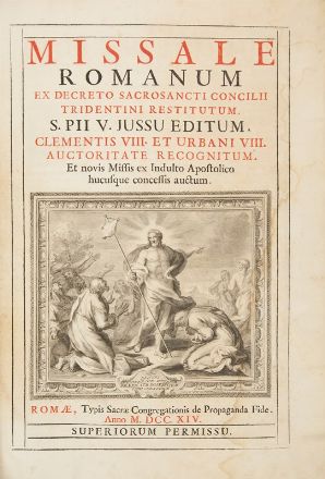 Missale romanum ex decreto sacrosancti concilii tridentini restitutum...  - Asta Libri, Grafica - Libreria Antiquaria Gonnelli - Casa d'Aste - Gonnelli Casa d'Aste