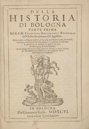  Ghirardacci Cherubino : Della historia di Bologna, parte prima [...]. Con un catalogo de' sommi pontefici, imperatori romani & regi di Toscana. Storia locale, Storia, Diritto e Politica  - Auction Books, Prints and Drawings - Libreria Antiquaria Gonnelli - Casa d'Aste - Gonnelli Casa d'Aste