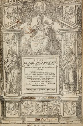  Agustin Antonio : Dialoghi [...] intorno alle medaglie, inscrittioni, & altre antichit&agrave;...  - Asta Libri, Grafica - Libreria Antiquaria Gonnelli - Casa d'Aste - Gonnelli Casa d'Aste