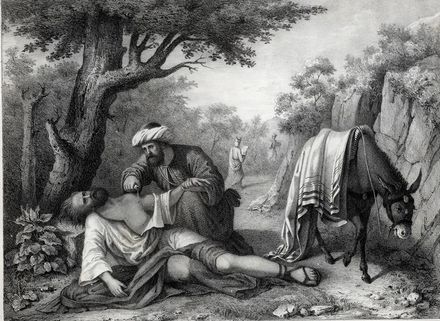  Germano (o Armando) Prosdocimi : Il buon Samaritano.  - Asta Libri, Grafica - Libreria Antiquaria Gonnelli - Casa d'Aste - Gonnelli Casa d'Aste