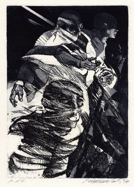  Cesco Magnolato  (Noventa di Piave, 1926) : 3 incisioni.  - Asta Libri, Grafica - Libreria Antiquaria Gonnelli - Casa d'Aste - Gonnelli Casa d'Aste
