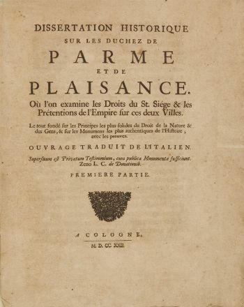  Coquéau Claude Philibert : Mémoire sur la nécessité de transférer et reconstruire l'hotel-dieu de Paris...  Pierre Matthieu  - Asta Libri, Grafica - Libreria Antiquaria Gonnelli - Casa d'Aste - Gonnelli Casa d'Aste
