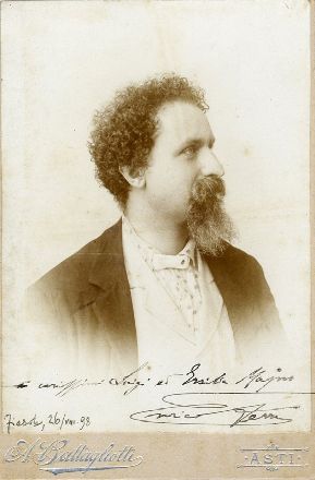  Lombroso Cesare : Lettera con nota e firma autografa.  - Asta Libri, Grafica - Libreria Antiquaria Gonnelli - Casa d'Aste - Gonnelli Casa d'Aste