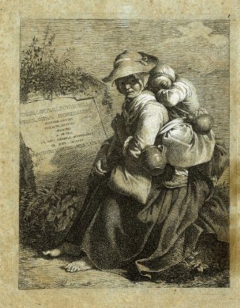  Dominique Vivant Denon  (Givry, 1747 - Parigi, 1825) : Soirée.  - Asta Libri, Grafica - Libreria Antiquaria Gonnelli - Casa d'Aste - Gonnelli Casa d'Aste