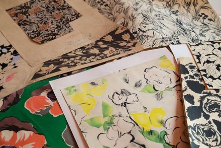 Studi per progettazione di tessuti.  - Auction Design, Prints & Drawings - Libreria Antiquaria Gonnelli - Casa d'Aste - Gonnelli Casa d'Aste