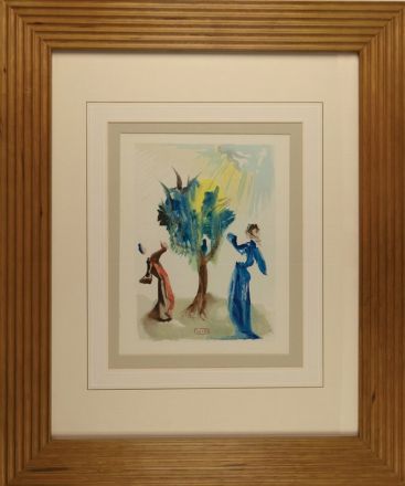  Salvador Dal�  (Figueres, 1904 - 1989) : Lotto di sei tavole della Divina Commedia.  - Auction Books, Prints and Drawings - Libreria Antiquaria Gonnelli - Casa d'Aste - Gonnelli Casa d'Aste
