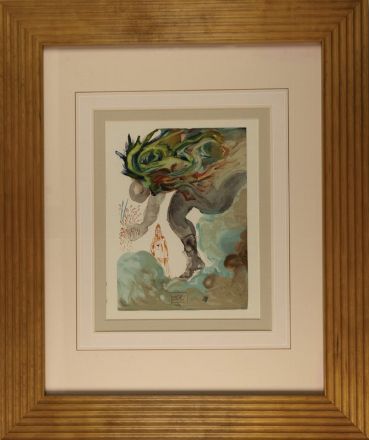  Salvador Dal�  (Figueres, 1904 - 1989) : Lotto di sei tavole della Divina Commedia.  - Auction Books, Prints and Drawings - Libreria Antiquaria Gonnelli - Casa d'Aste - Gonnelli Casa d'Aste