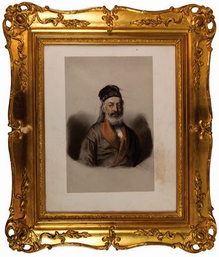  Eliseo Sala  (Milano, 1813 - Rancate di Triuggio, 1879) : Ritratto di gentiluomo. Ritratto di gentildonna.  - Asta Grafica, Dipinti ed Oggetti d'Arte dal XV al XX secolo - Libreria Antiquaria Gonnelli - Casa d'Aste - Gonnelli Casa d'Aste