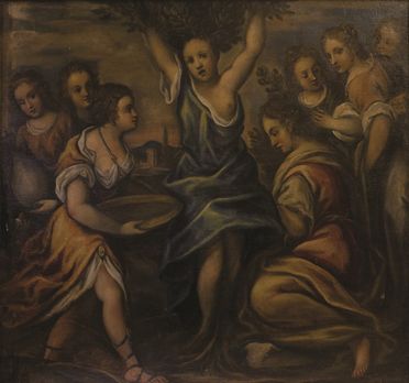  Francesco Aviani  (1662 - 1715) [cerchia di] : Dafne.  - Auction Paintings, Prints, Drawings and Fine Art - Libreria Antiquaria Gonnelli - Casa d'Aste - Gonnelli Casa d'Aste