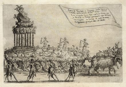  Jacques Callot  (Nancy, 1592 - 1635) : Quattro tavole da Guerra di bellezza.  - Asta Grafica, Dipinti ed Oggetti d'Arte dal XV al XX secolo - Libreria Antiquaria Gonnelli - Casa d'Aste - Gonnelli Casa d'Aste