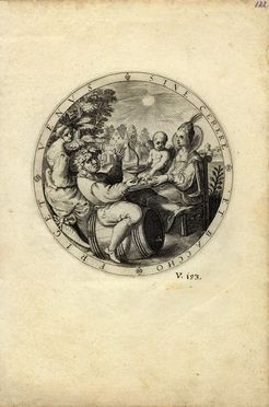  Jan Theodor De Bry  (Liegi, 1528 - Francoforte, 1598) : Lotto di 2 incisioni.  - Asta Grafica, Dipinti ed Oggetti d'Arte dal XV al XX secolo - Libreria Antiquaria Gonnelli - Casa d'Aste - Gonnelli Casa d'Aste