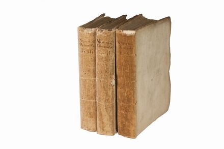  Newton Isaac : Opuscula mathematica, philosophica et philologica [...]. Tomus primus (-tertius). Fisica, Scienze tecniche e matematiche, Filosofia, Scienze tecniche e matematiche  Giovanni Francesco Salvemini  (1704 - 1791)  - Auction BOOKS, MANUSCRIPTS AND AUTOGRAPHS - Libreria Antiquaria Gonnelli - Casa d'Aste - Gonnelli Casa d'Aste