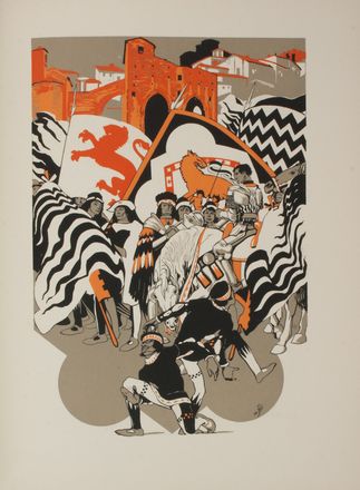  Misciattelli Piero : Il palio di Siena.  Duilio Cambellotti  (Roma, 1876 - 1960)  - Asta Libri, manoscritti e autografi - Libreria Antiquaria Gonnelli - Casa d'Aste - Gonnelli Casa d'Aste