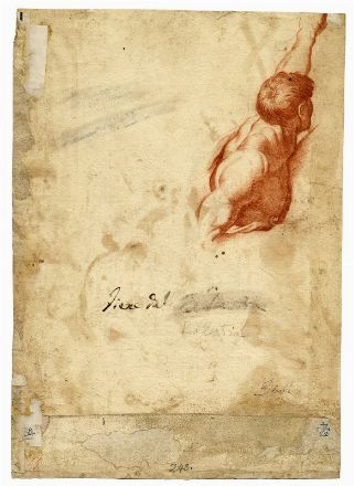  Antonio Balestra  (Verona, 1666 - 1740) : Miracolo della Croce (recto). Studio di busto virile di spalle (verso).  - Asta Grafica, Dipinti ed Oggetti d'Arte dal XV al XX secolo - Libreria Antiquaria Gonnelli - Casa d'Aste - Gonnelli Casa d'Aste