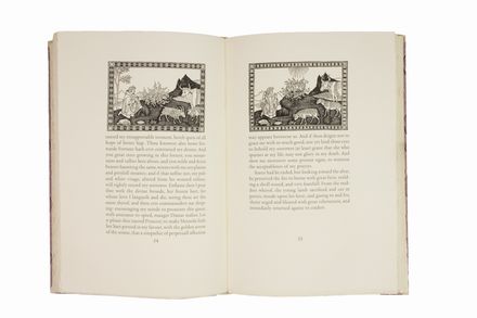  Boccaccio Giovanni : The Nymphis of Fiesole [...] with the woodcuts made by Bartolommeo di Giovanni for a lost Quattrocento edition...  Fritz Kredel, Bartolomeo di Giovanni  - Asta Libri, manoscritti e autografi - Libreria Antiquaria Gonnelli - Casa d'Aste - Gonnelli Casa d'Aste