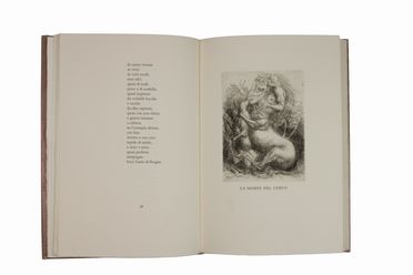  D'Annunzio Gabriele : Liriche. Tratte dall'Alcione il terzo libro delle Laudi.  Riccardo Tommasi Ferroni  (Pietrasanta, 1934 - Pieve di Camaiore, 2000)  - Asta Libri, manoscritti e autografi - Libreria Antiquaria Gonnelli - Casa d'Aste - Gonnelli Casa d'Aste