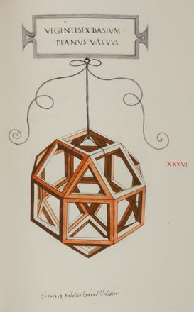  Pacioli Luca : De divina proportione. Bodoni, Mardersteig, Scienze tecniche e matematiche, Collezionismo e Bibiografia, Collezionismo e Bibiografia  - Auction BOOKS, MANUSCRIPTS AND AUTOGRAPHS - Libreria Antiquaria Gonnelli - Casa d'Aste - Gonnelli Casa d'Aste
