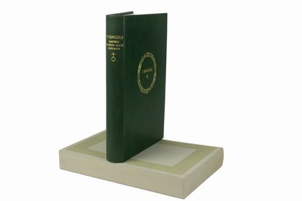 I Vangeli secondo Matteo, Marco, Luca, Giovanni. Bodoni, Mardersteig, Religione, Bibbia, Collezionismo e Bibiografia, Collezionismo e Bibiografia, Religione  Bartolomeo di Giovanni, Bruno Bramanti  (Firenze, 1897 - 1957)  - Auction BOOKS, MANUSCRIPTS AND AUTOGRAPHS - Libreria Antiquaria Gonnelli - Casa d'Aste - Gonnelli Casa d'Aste
