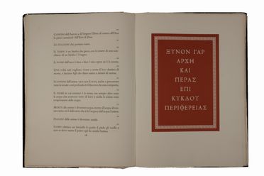  Heraclitus Ephesius : Eraclito. I frammenti di una perduta opera sulla natura...  - Asta Libri, manoscritti e autografi - Libreria Antiquaria Gonnelli - Casa d'Aste - Gonnelli Casa d'Aste