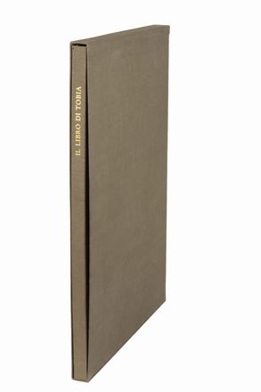 Il Libro di Tobia illustrato da una serie di composizioni incise in bronzo da Dario Viterbo.  Dario Viterbo  (Firenze, 1890 - New York, 1961)  - Asta Libri, manoscritti e autografi - Libreria Antiquaria Gonnelli - Casa d'Aste - Gonnelli Casa d'Aste