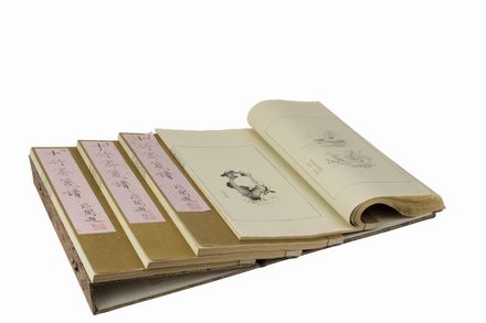  Hu Cheng-Yen : Album dello Studio dei dieci bamb (Shih-chu-chai chien-p'u).  - Asta Libri, manoscritti e autografi - Libreria Antiquaria Gonnelli - Casa d'Aste - Gonnelli Casa d'Aste