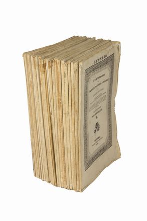  Piccioli Antonio : L'antotrofia ossia la Coltivazione de' fiori.  - Asta Libri, manoscritti e autografi - Libreria Antiquaria Gonnelli - Casa d'Aste - Gonnelli Casa d'Aste
