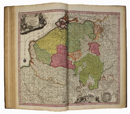  Seutter Georg Matth�us : Atlas novus indicibus instructus, oder Neuer mit Wort-Registern versehener Atlas...  - Asta Libri, manoscritti e autografi - Libreria Antiquaria Gonnelli - Casa d'Aste - Gonnelli Casa d'Aste