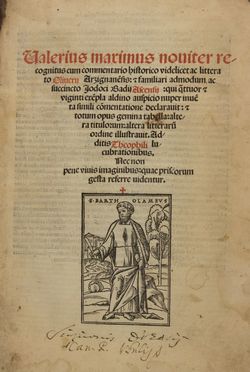  Valerius Maximus : Noviter recognitus cum commentario historico... Letteratura classica, Letteratura  Josse Bade, Oliviero d'Arzignano  - Auction BOOKS, MANUSCRIPTS AND AUTOGRAPHS - Libreria Antiquaria Gonnelli - Casa d'Aste - Gonnelli Casa d'Aste