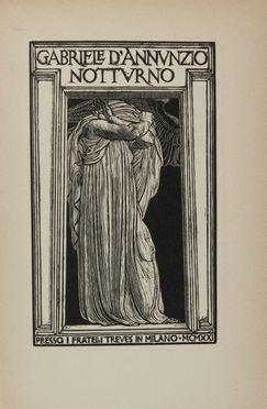  D'Annunzio Gabriele : Notturno.  - Asta Libri, manoscritti e autografi - Libreria Antiquaria Gonnelli - Casa d'Aste - Gonnelli Casa d'Aste