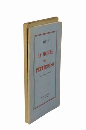  Savinio Alberto : La morte del pettirosso.  - Asta Libri, manoscritti e autografi - Libreria Antiquaria Gonnelli - Casa d'Aste - Gonnelli Casa d'Aste