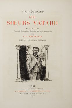  Huysmans Joris-Karl : Les Soeurs Vatard. Letteratura francese, Figurato, Letteratura, Collezionismo e Bibiografia  Jean-Fran�ois Raffa�lli  (Parigi, 1850 - Parigi, 1924)  - Auction BOOKS, MANUSCRIPTS AND AUTOGRAPHS - Libreria Antiquaria Gonnelli - Casa d'Aste - Gonnelli Casa d'Aste