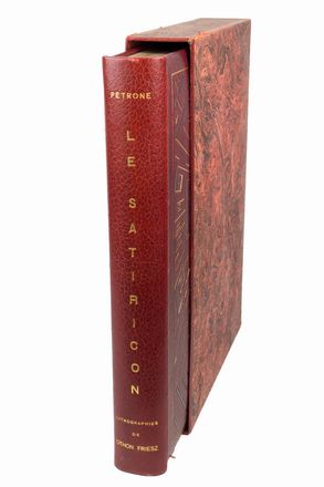  Petronius Arbiter : Le Satiricon, traduit par Laurent Tailhade, litographies originales de �mile Othon Friesz. Libro d'Artista, Legatura, Collezionismo e Bibiografia, Collezionismo e Bibiografia  - Auction BOOKS, MANUSCRIPTS AND AUTOGRAPHS - Libreria Antiquaria Gonnelli - Casa d'Aste - Gonnelli Casa d'Aste