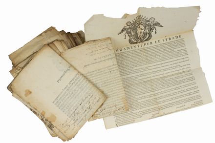 Lotto di 46 bandi medicei. Storia locale, Medicea, Storia, Diritto e Politica, Storia, Diritto e Politica  - Auction BOOKS, MANUSCRIPTS AND AUTOGRAPHS - Libreria Antiquaria Gonnelli - Casa d'Aste - Gonnelli Casa d'Aste