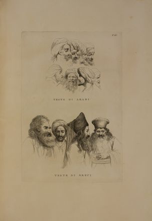  Denon Dominique Vivant : Viaggio nel Basso ed Alto Egitto illustrato dietro alle tracce e ai disegni.  Giuseppe Pera  (Livorno?, ), Angelo Volpini  (1760), Giovanni Battista Cecchi  (Firenze, ), Francesco Inghirami, Luigi Sabatelli  (Firenze, 1772 - Milano, 1850), Giovanni Andrea Pacini  - Asta Libri, manoscritti e autografi - Libreria Antiquaria Gonnelli - Casa d'Aste - Gonnelli Casa d'Aste