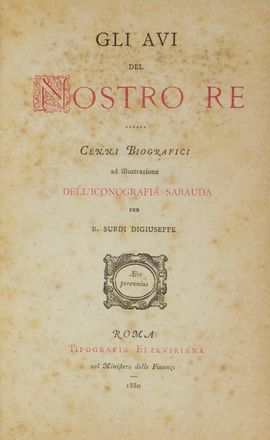  Neri Carlo : Giuseppe Ceva Grimaldi, marchese di Pietracatella. Cenni biografici... Legatura, Collezionismo e Bibiografia  B. Surdi Digiuseppe  - Auction BOOKS, MANUSCRIPTS AND AUTOGRAPHS - Libreria Antiquaria Gonnelli - Casa d'Aste - Gonnelli Casa d'Aste