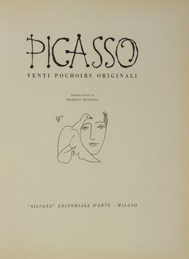  Picasso Pablo : Venti pochoirs originali. Presentazione di Franco Russoli. Libro d'Artista, Collezionismo e Bibiografia  - Auction BOOKS, MANUSCRIPTS AND AUTOGRAPHS - Libreria Antiquaria Gonnelli - Casa d'Aste - Gonnelli Casa d'Aste