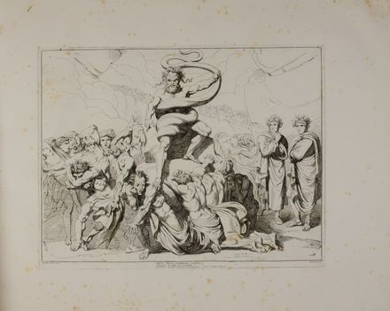  Pinelli Bartolomeo : Invenzioni sullo stesso poema di Dante Alighieri [La Divina Commedia]. Letteratura italiana, Figurato, Letteratura, Collezionismo e Bibiografia  Dante Alighieri  - Auction BOOKS, MANUSCRIPTS AND AUTOGRAPHS - Libreria Antiquaria Gonnelli - Casa d'Aste - Gonnelli Casa d'Aste