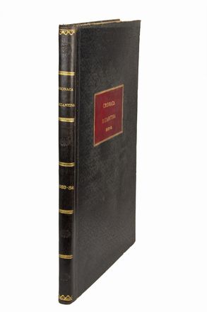 Cronaca Bizantina. Periodico letterario - sociale - artistico quindicinale. Periodici e Riviste, Collezionismo e Bibiografia  - Auction BOOKS, MANUSCRIPTS AND AUTOGRAPHS - Libreria Antiquaria Gonnelli - Casa d'Aste - Gonnelli Casa d'Aste
