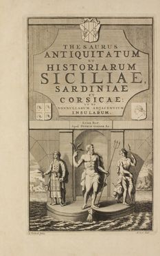  Graevius Johann Georg : Thesaurus Antiquitatum et Historiarum Siciliae [...]. Volumen primum (-decimum quintum).  - Asta Libri, manoscritti e autografi - Libreria Antiquaria Gonnelli - Casa d'Aste - Gonnelli Casa d'Aste