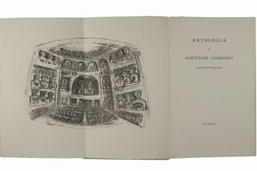  Caruccio Luigi : Antologia di scrittori lombardi contemporanei.  Massimo Campigli  (Berlino, 1895 - Saint-Tropez, 1971), Libero De Libero, Fabrizio Clerici  (Milano, 1913 - Roma, 1993)  - Asta Libri, manoscritti e autografi - Libreria Antiquaria Gonnelli - Casa d'Aste - Gonnelli Casa d'Aste