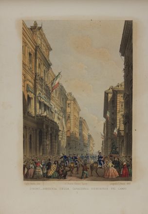  Bossoli Carlo : Album storico artistico 1859. Guerra d'Italia scritta dal corrispondente del Times al campo franco sardo con disegni dal vero di C. Bossoli...  - Asta Libri, manoscritti e autografi - Libreria Antiquaria Gonnelli - Casa d'Aste - Gonnelli Casa d'Aste