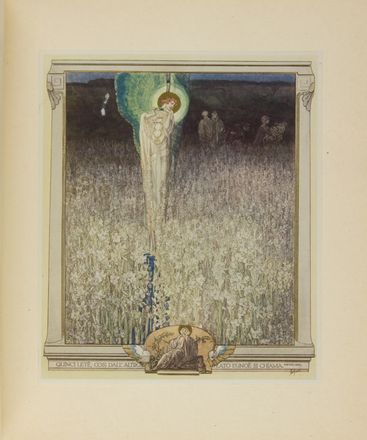  Alighieri Dante : Die gttliche Komdie - La Divina commedia a cura di Carlo Toth, fantasie a colori di Franz von Bayros.  Franz Von Bayros (detto Choisy Le Conin)  (Agram, 1866 - Vienna, 1924), Carlo Toth  - Asta Libri, manoscritti e autografi - Libreria Antiquaria Gonnelli - Casa d'Aste - Gonnelli Casa d'Aste