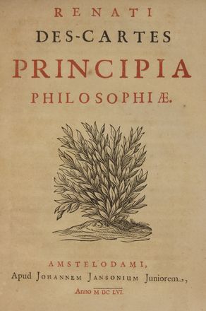  Descartes Ren� : Principia philosophiae... Filosofia, Fisica, Astronomia, Scienze tecniche e matematiche, Scienze tecniche e matematiche  Johan Hudde, Hendrik (van) Heuraet, Rasmus Bartholin  - Auction BOOKS, MANUSCRIPTS AND AUTOGRAPHS - Libreria Antiquaria Gonnelli - Casa d'Aste - Gonnelli Casa d'Aste