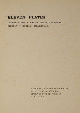  Coomaraswamy Ananda Kentish : Indian drawings.  - Asta Libri, manoscritti e autografi - Libreria Antiquaria Gonnelli - Casa d'Aste - Gonnelli Casa d'Aste
